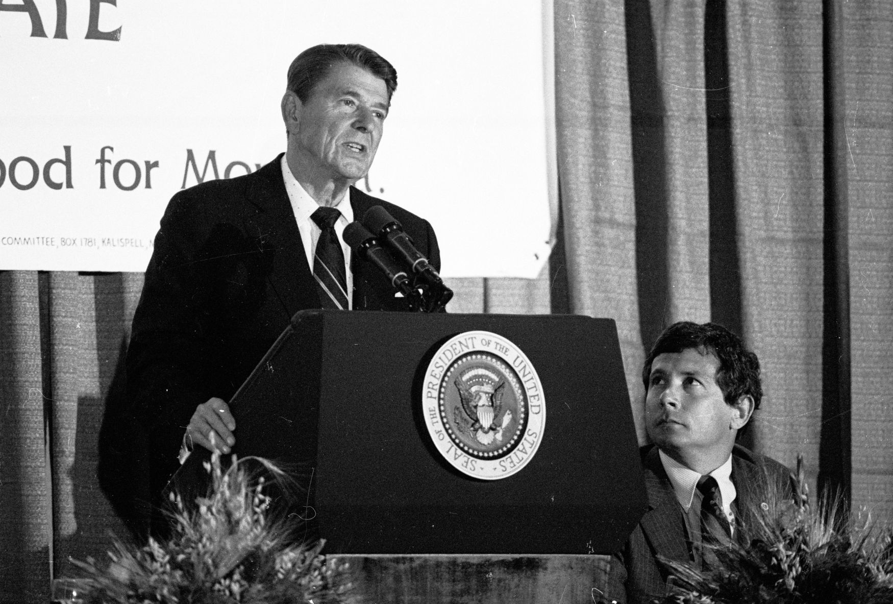 Reagan in Billings